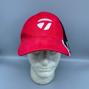 Taylor‎ Made Hat Adjustable Golfing Golf Tmax Gear Red